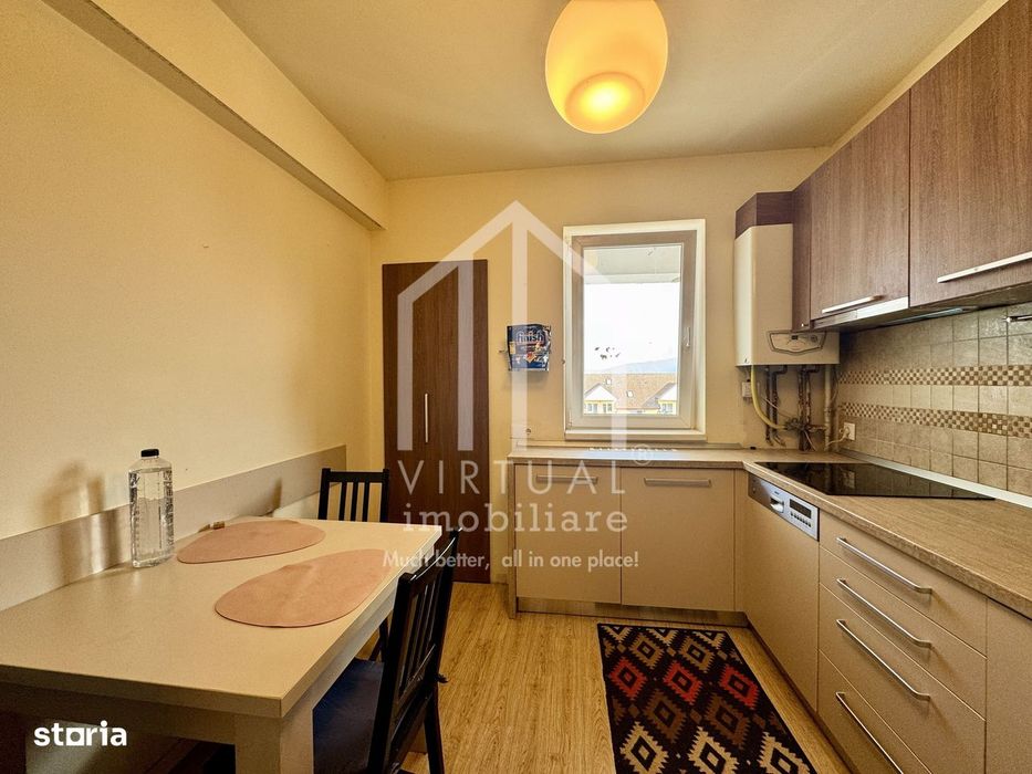Apartament cu 2 camere, 55mp utili + balcon, etaj 4/5, Turnisor