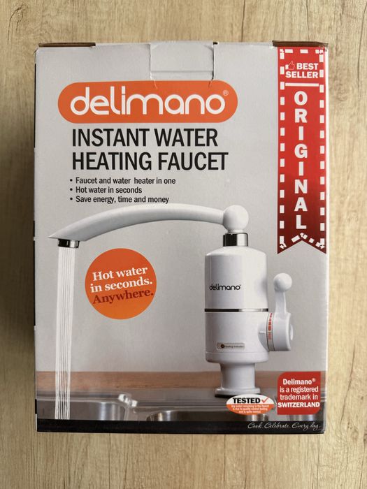 Robinet electric cu încălzire instanta