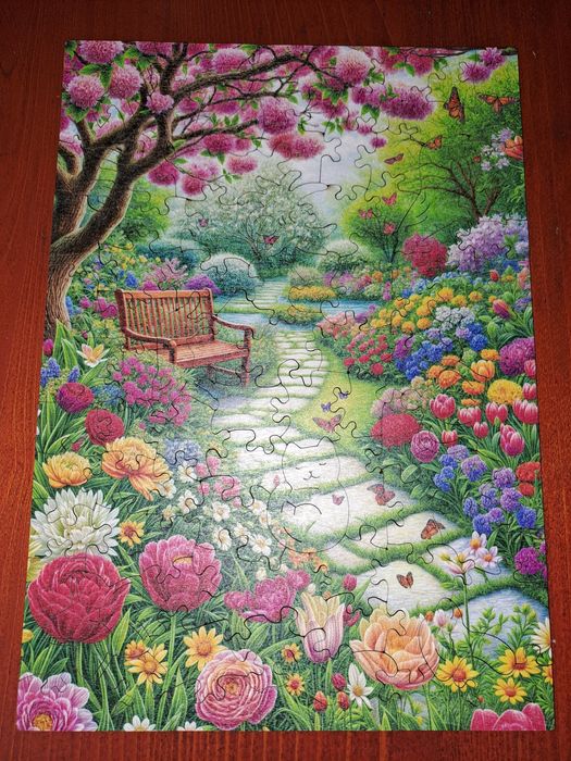 Красиви дървени пъзели