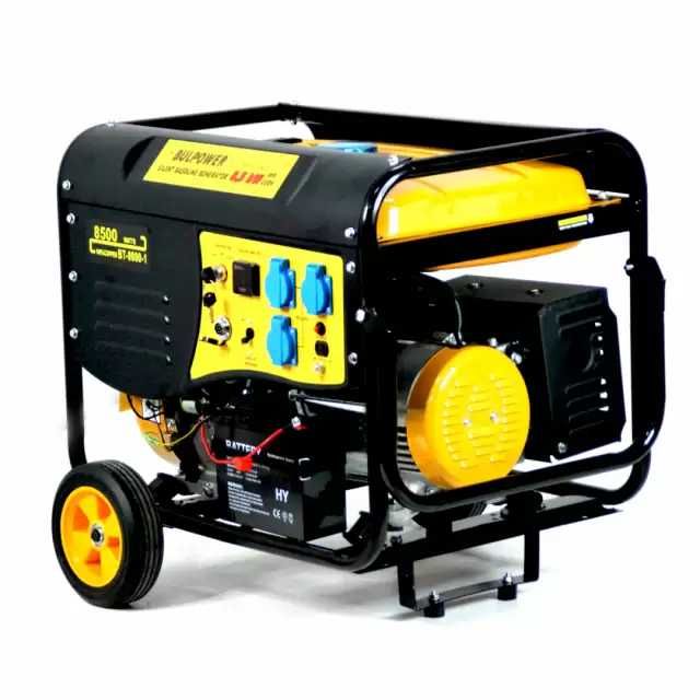 Генератор за ток пълна автоматика BULPOWER 8.5 KW Моно СТАР-СТОП