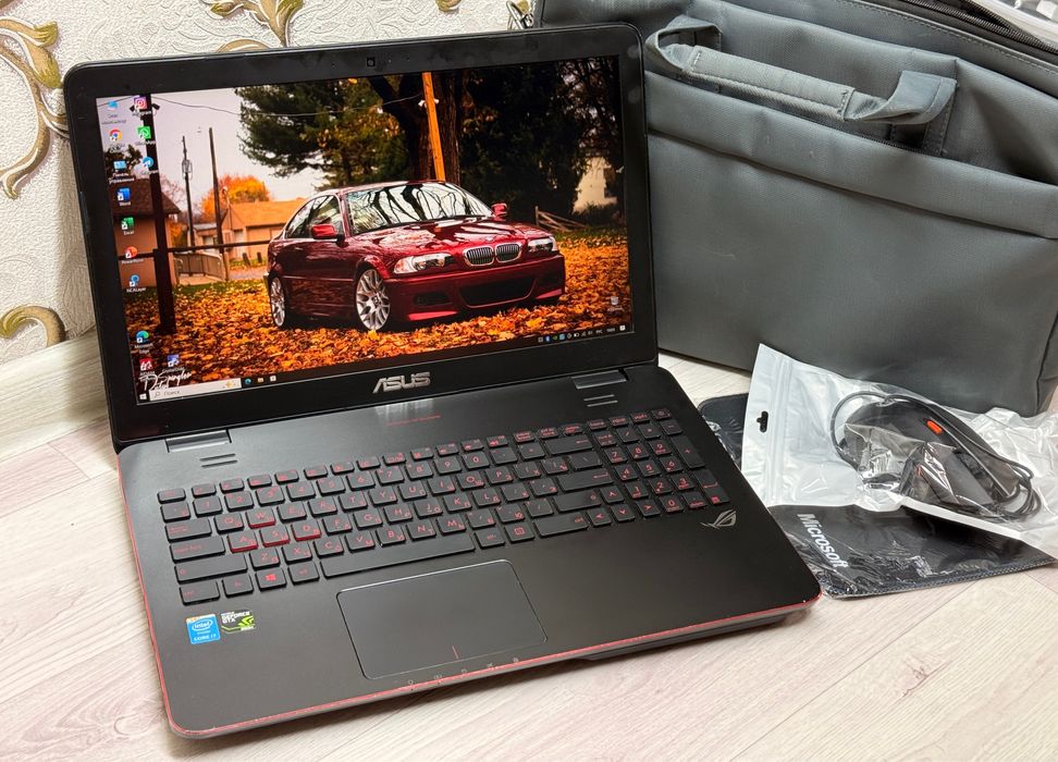 Asus i7|8RAM|SSD256GB|GTX4GB игровой ноутбук для разных работ