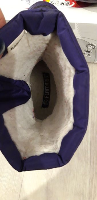 Зимние сапоги фламинго