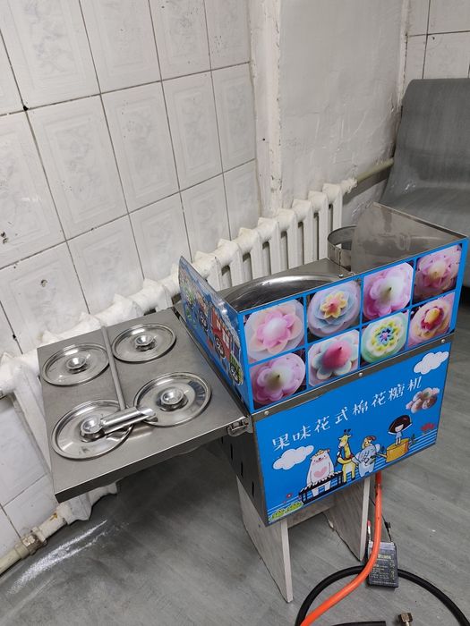 Аппарат для сахарной ваты газовый