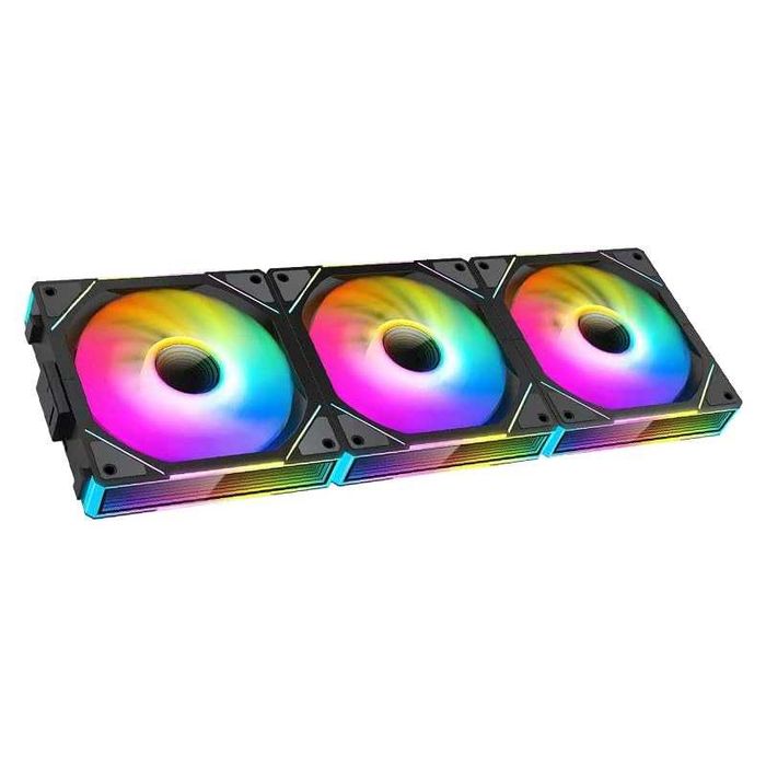 Set 3 ventilatoare TZMRIT Interstellar V1 120mm RGB ARGB PC Fan