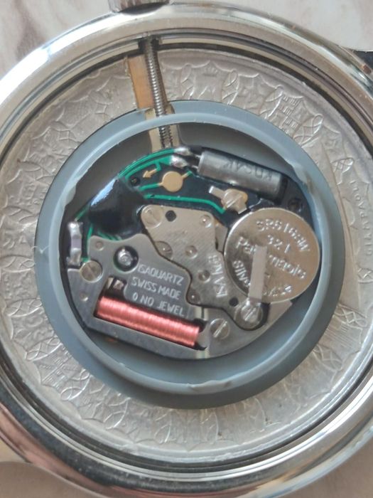 Ceas Nou Vintage SIX-SIX Coinwatch 500 Lire Italia – Ediție Limitată Anii '90, Argint/Paladiu, Mecanism Elvețian ISA, Full Box