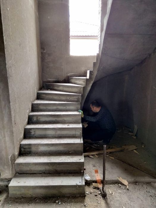Лестницы монолитные