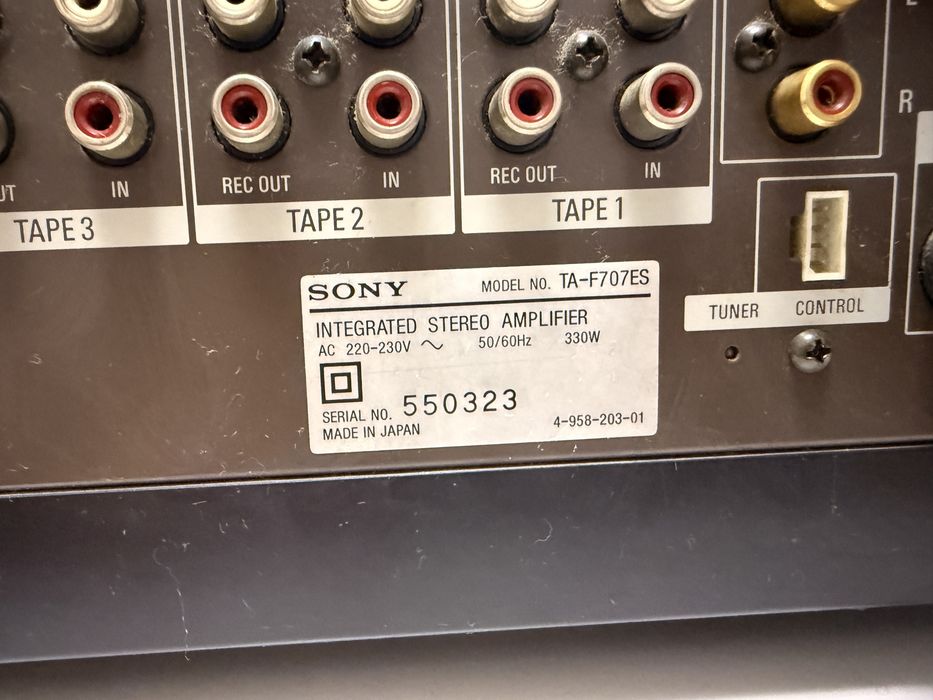Sony TA - F707ES