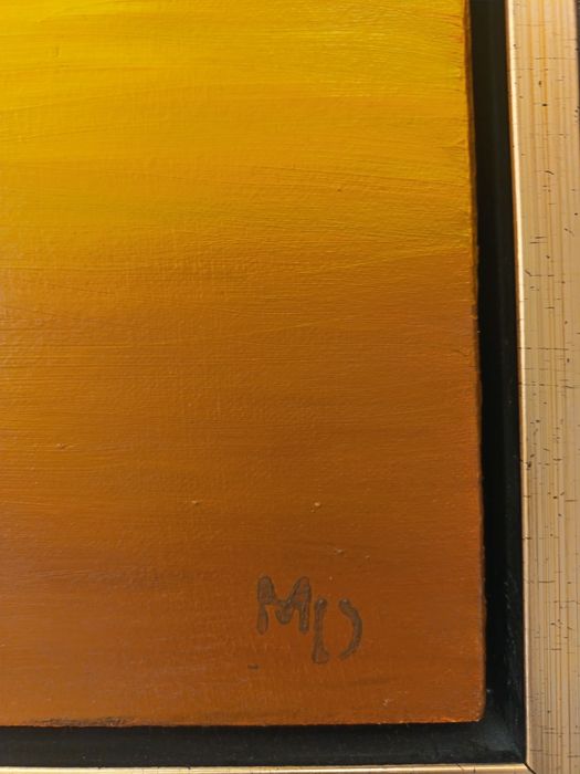 Абстрактна картина масло върху платно