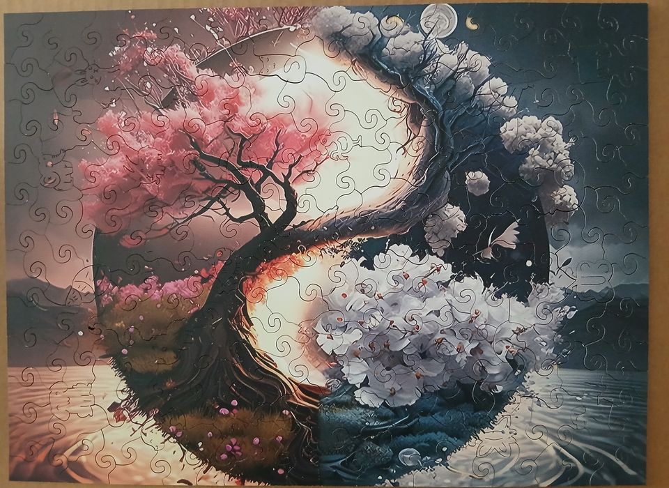 Дървени пъзели с нестандартни части