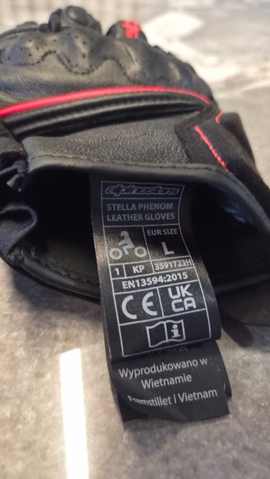 Дамски Мото ръкавици Alpinestars Stella Phenom – кожа, размер L