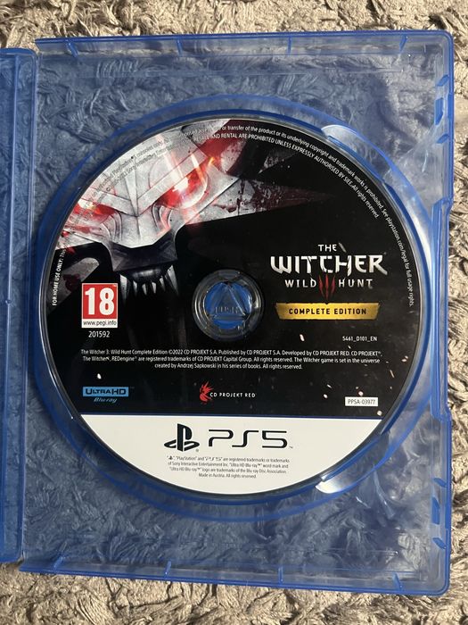 Ведьмак 3, Дикая охота, PS5
