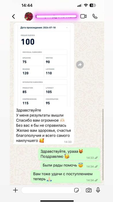 сдача ТЕСТА DUOLINGO с гарантией результата!