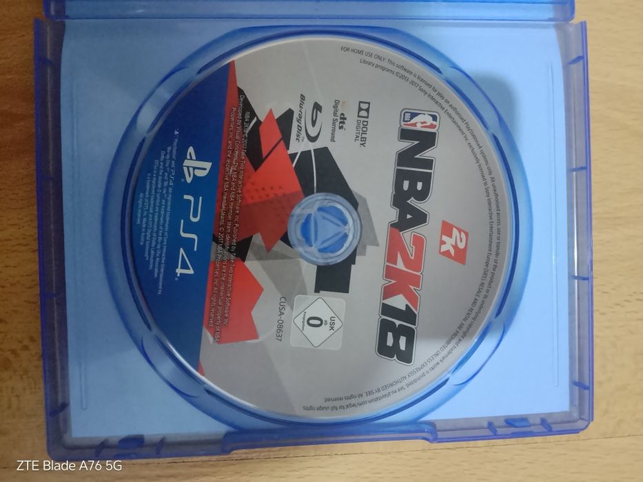 ps4 NBA2K18 цена 10€