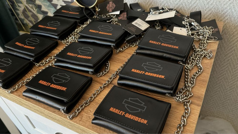 Ново кожено портмоне Harley Davidson