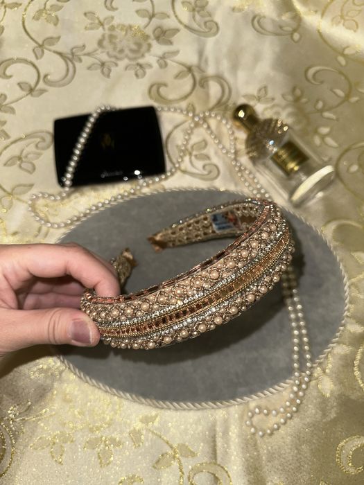 Ободок для волос ручной работы