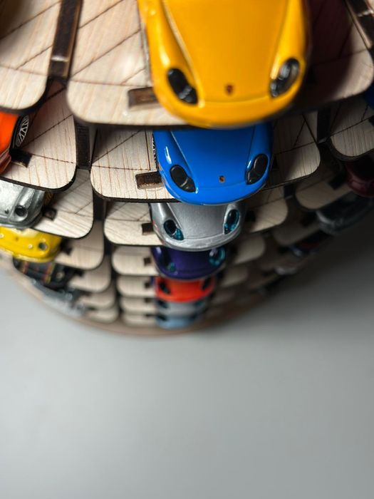 Suport rotund de masinute hot wheels scara 1/64