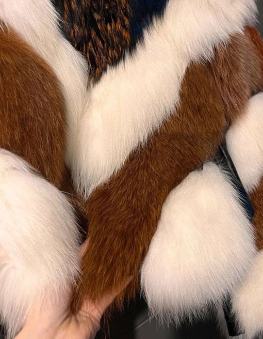 Haina piele si blana Vulpe