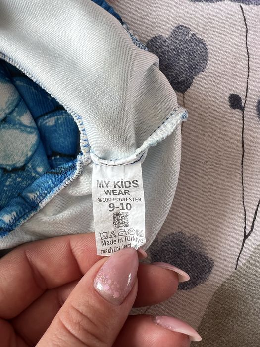 Детски бански на русалка УНИКАЛЕН за 9-10 години