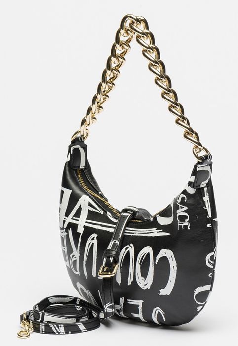 Versace Чанта Black and White