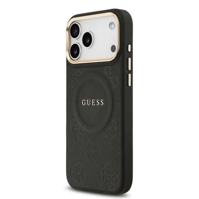 GUESS Калъф Magsafe за iPhone Air 17 17 Pro 17 Pro Max Peony Hot Stamp