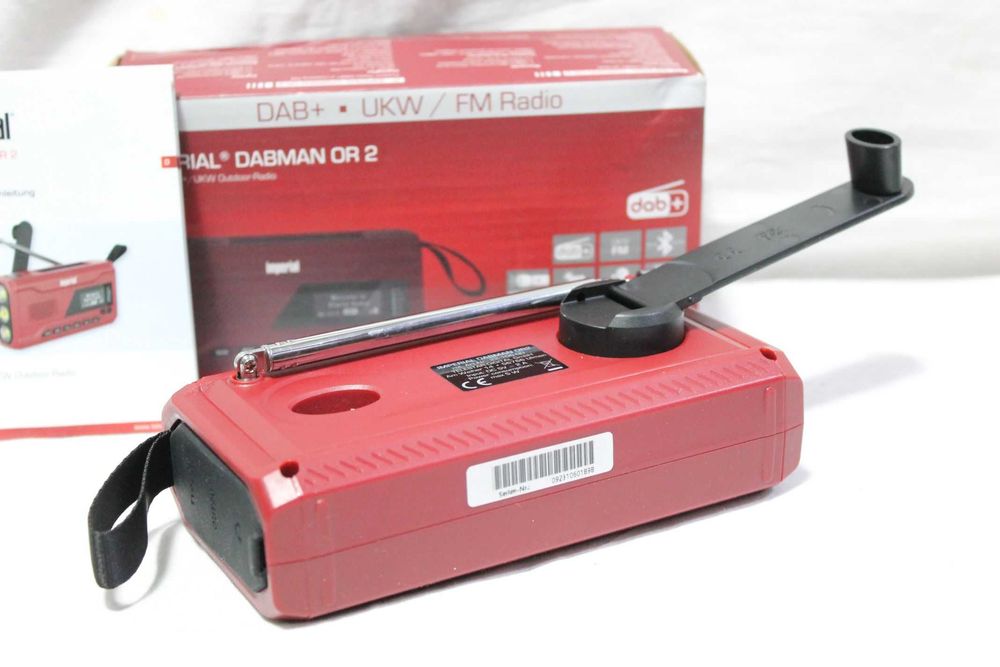 Aparat radio digital FM Bluetooth lanterna solar Imperial Dabman OR02