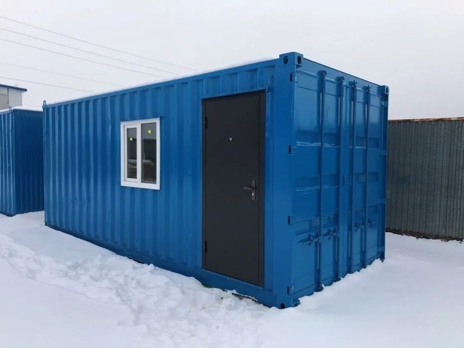 Алматы Контейнер Утепленный  морской контейнер 20 тонн 40 Пост охраны