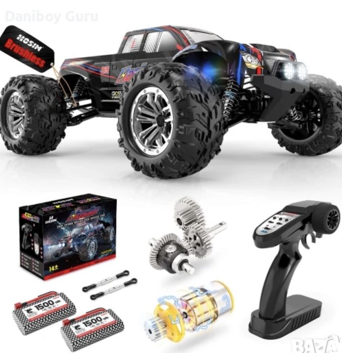 RC количка Hosim ZENO X16 1:10 безчеткова, 4x4, Off Road