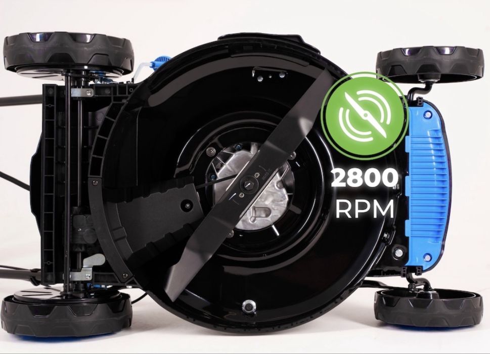 Мощна бензинова самоходна косачка Hexwelt KS-224 (10 к.с., 56 см ширина)