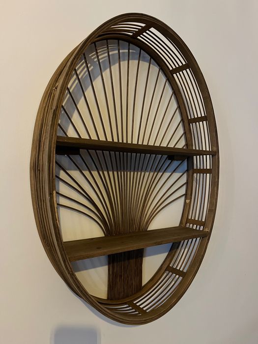 Etajera lemn tropical