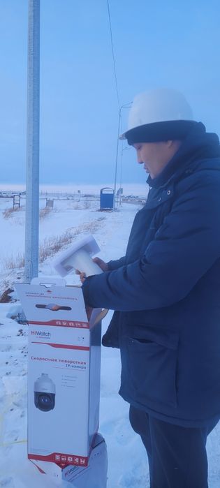 Установка камер видеонаблюдения монтаж