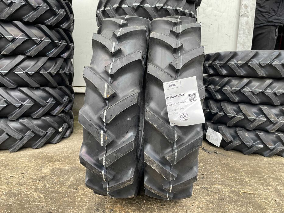 Cauciucuri noi 6.50/80-15 marca OZKA pentru motocultor
