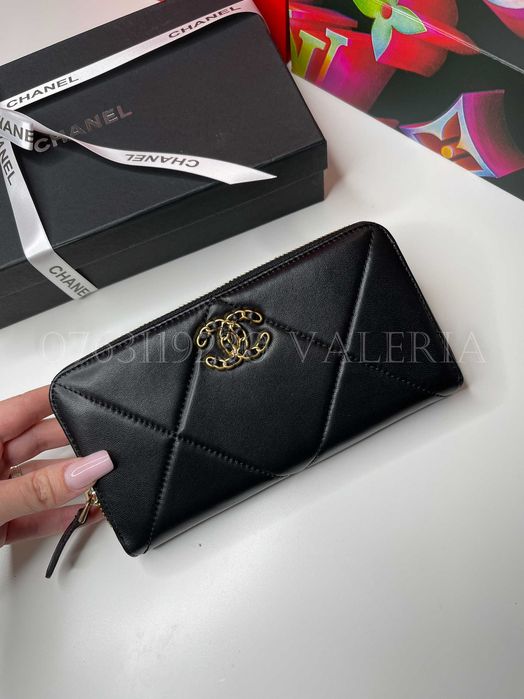 Portofel C6anel - model 19 piele naturala