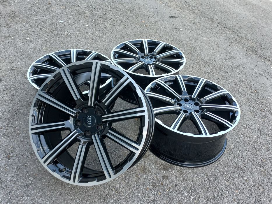 20.Audi S.LINE Q7 Q5 Q3 A8 A7 A6 A5 A4 BLACK POLISH 9ж ет33 Чисто Нови