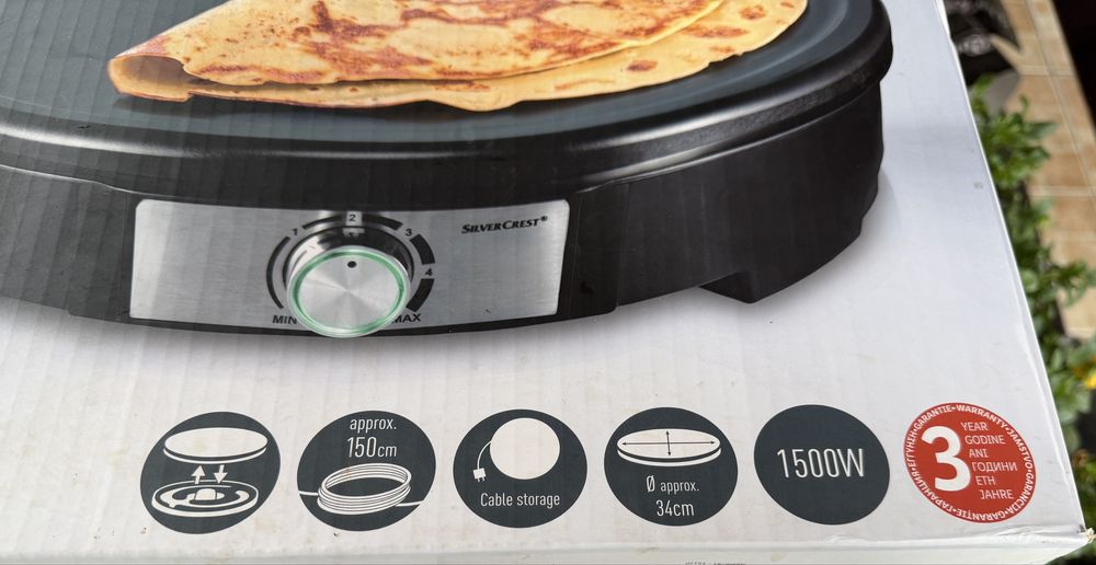 Plita electrica pentru clatite