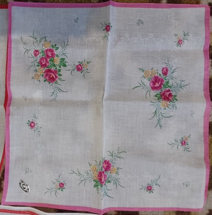 Винтидж памучни детски кърпички