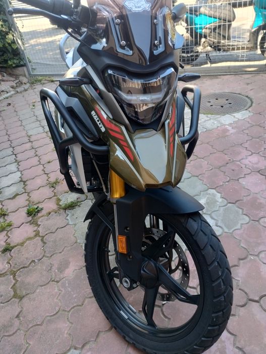 BMW 310 GS, an fabricatie 2023, garantie 2028, crash bar, parbriz.