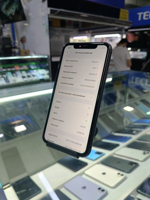 iPhone 11  64/74%