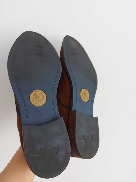 Pantofi piele întoarsă AM Shoe Company