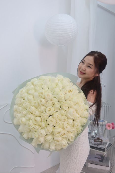 Голландские розы 101 шт