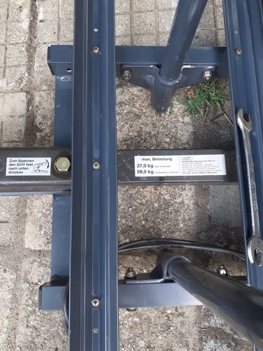 Багажник за два велосипеда