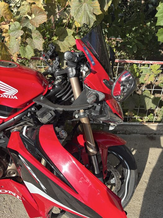 Vand honda cbr 500 accidentet
