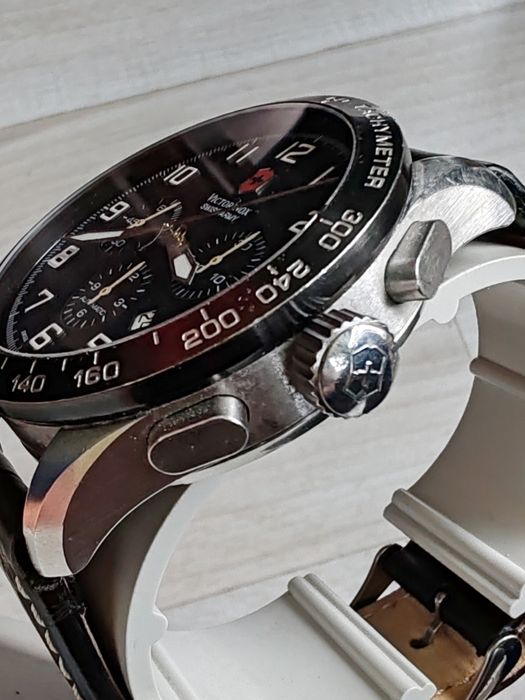 Ceas Victorinox Swiss Army Automatic Chronograph 45 mm Funcționează Impecabil!