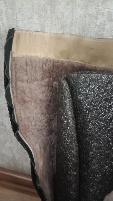 Сапоги кожаные зимние