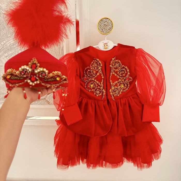 1,2 жасқа қазақша көйлек