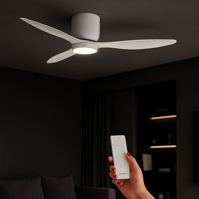 Brizy Bright Minimal – Вентилатор за таван с лампа