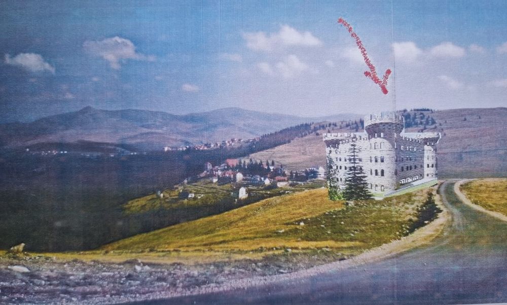 Vand proiect hotel Ranca Transalpina cu Autorizatie de constructie