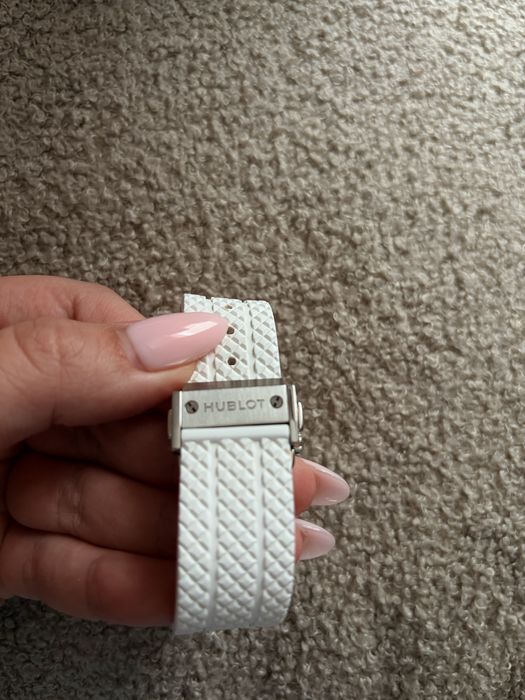 Hublot big bang lady 41mm бял