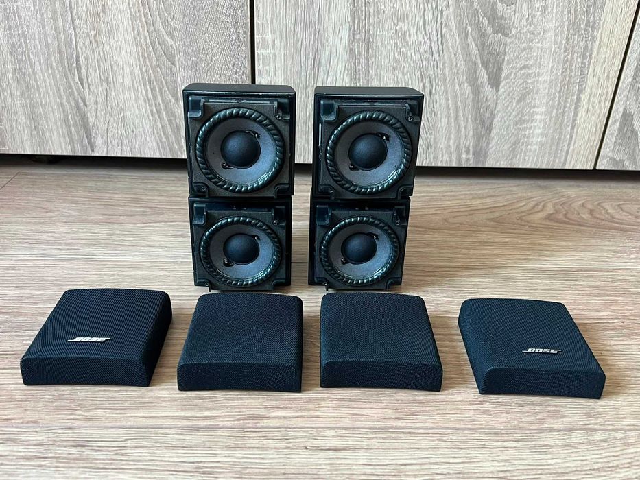 Set 2 sateliti BOSE acoustimass Double Cube, cuburi duble, sunet extraordinar specific BOSE