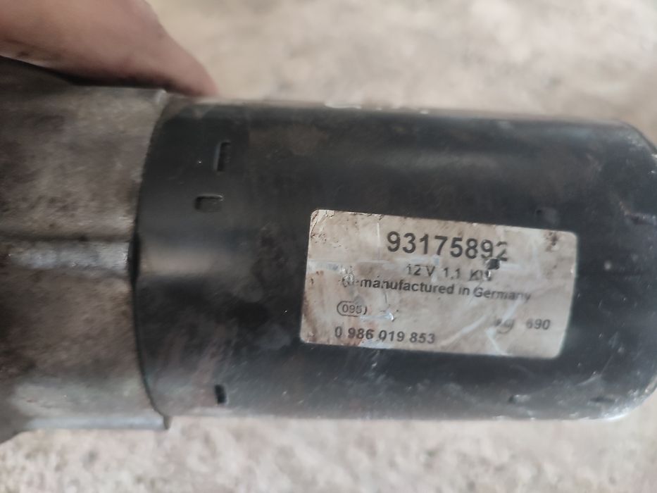 Стартера на опель