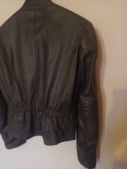 Естествена кожа дамско яке